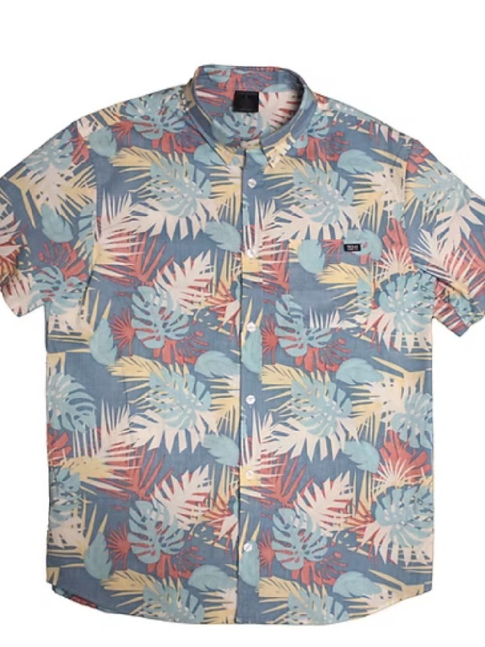 Thrill Seekers limited Ed. Uncle Mike Short Sleeve Button-Up Tropical Vacation